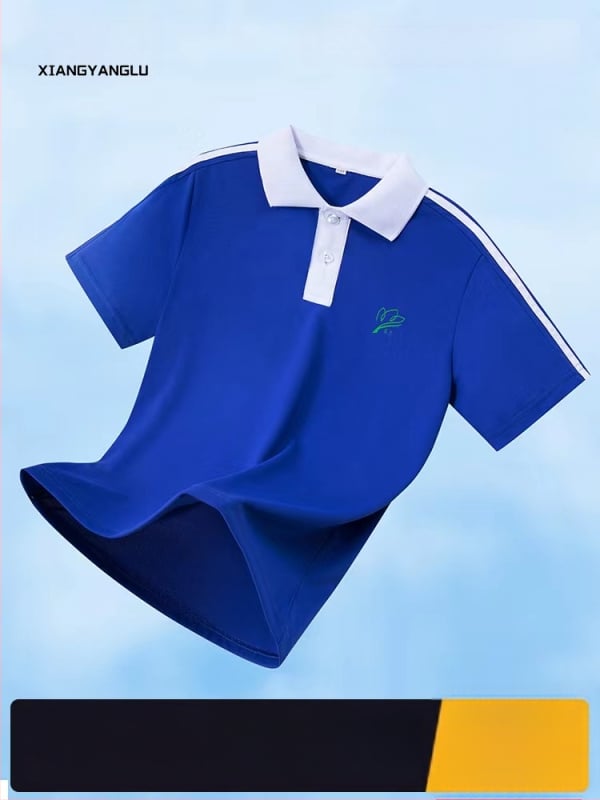 Set školske uniforme za osnovnu školu za jesen i zimu: jakna s dugim rukavima, zimski komplet, zimske hlače, ljetni komplet s kratkim rukavima i hlače – unisex, premium izdanje