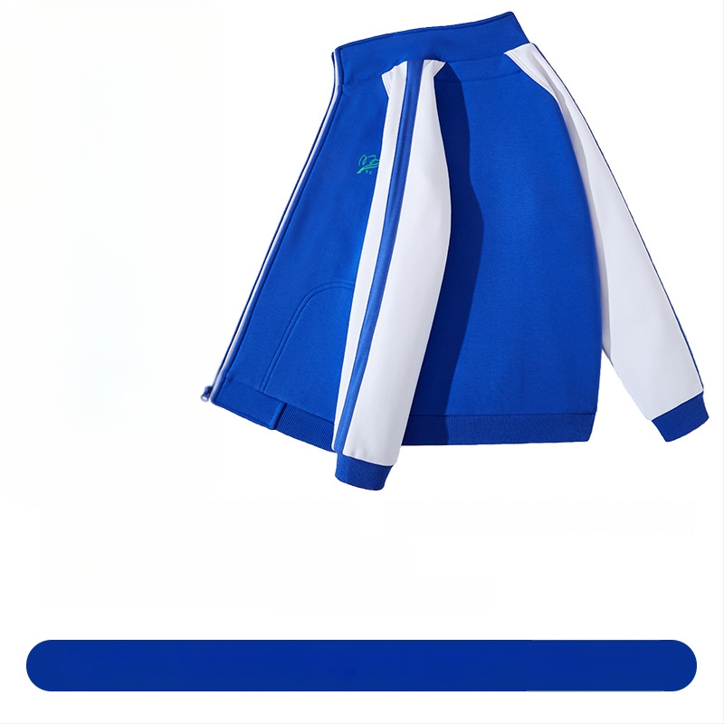 Set školske uniforme za osnovnu školu za jesen i zimu: jakna s dugim rukavima, zimski komplet, zimske hlače, ljetni komplet s kratkim rukavima i hlače – unisex, premium izdanje