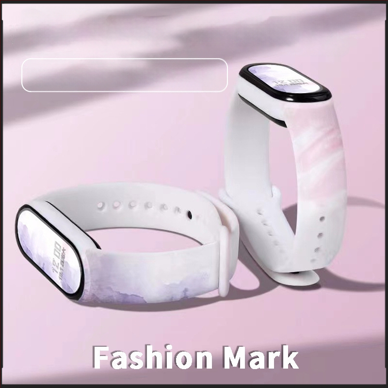 Gyerekeknek szánt okos karkötő – lépésszámláló, pulzusmérés, újratölthető, Android-kompatibilis, szilikon szíj, alumínium ötvözet tok