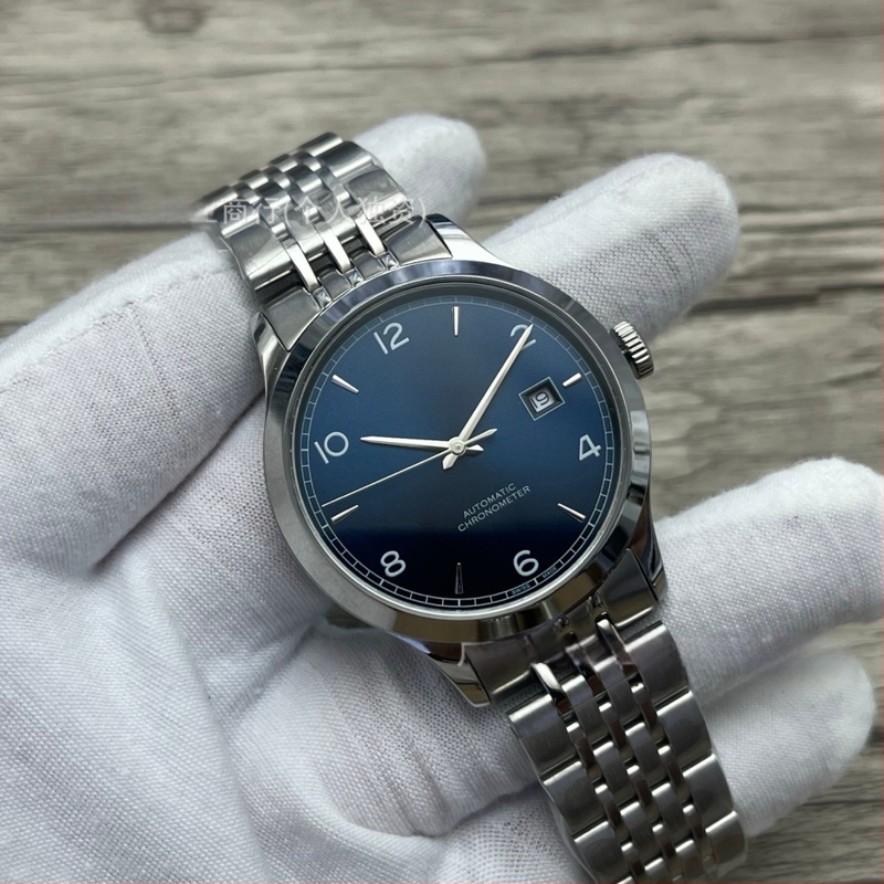 Automātisks mehāniskais rokaspulkstenis, Pioneer sērija, 40 mm ciferblats, nerūsējošā tērauda korpuss un siksna, mehānisms 2813 Pearl, ūdensizturība 30 m