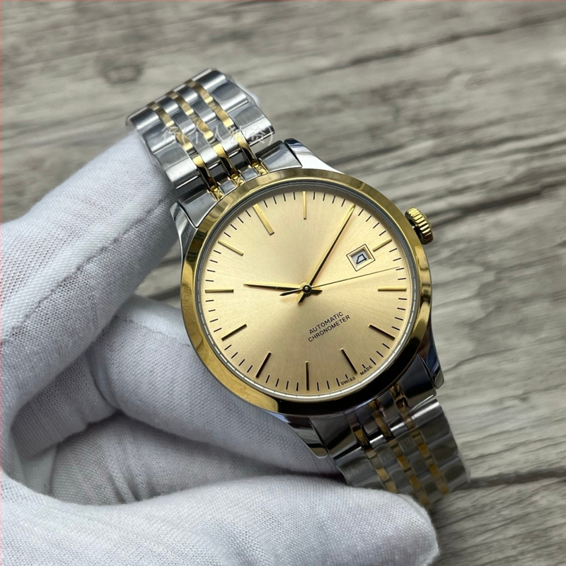 Automātisks mehāniskais rokaspulkstenis, Pioneer sērija, 40 mm ciferblats, nerūsējošā tērauda korpuss un siksna, mehānisms 2813 Pearl, ūdensizturība 30 m