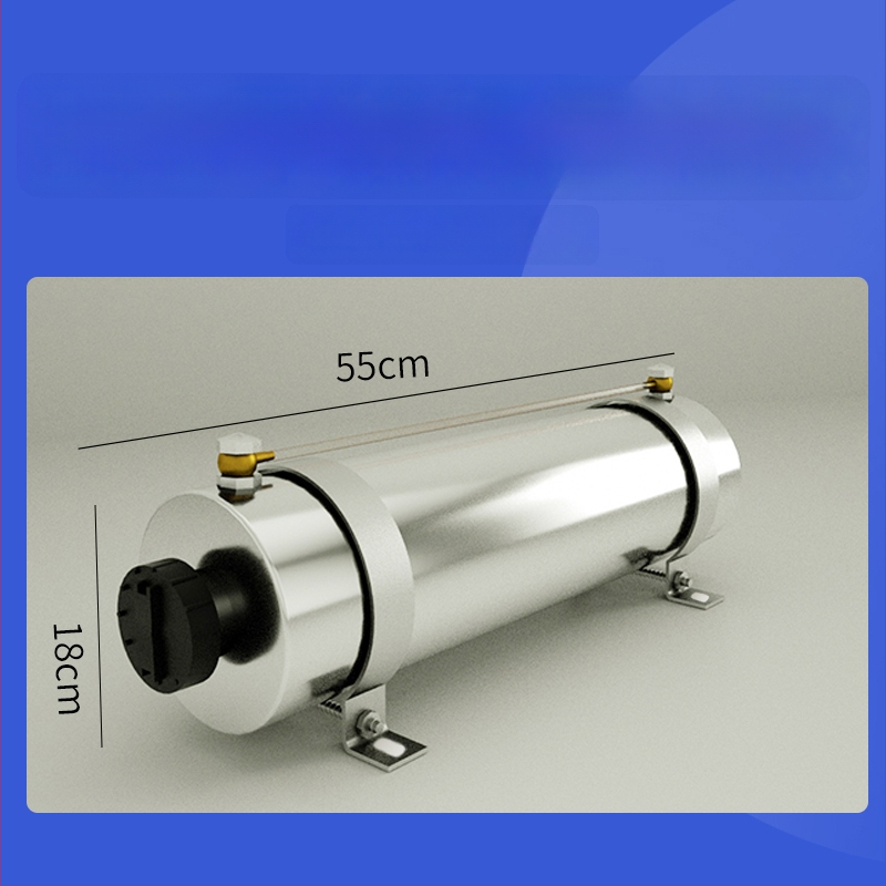 Sunkvežimio dyzelinio šildymo bakas iš nerūdijančio plieno, su stovėjimo šildytuvu, išorinis padidintas alyvos bakas