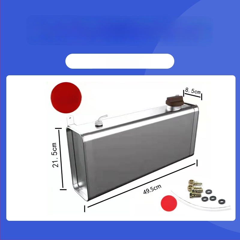 Sunkvežimio dyzelinio šildymo bakas iš nerūdijančio plieno, su stovėjimo šildytuvu, išorinis padidintas alyvos bakas