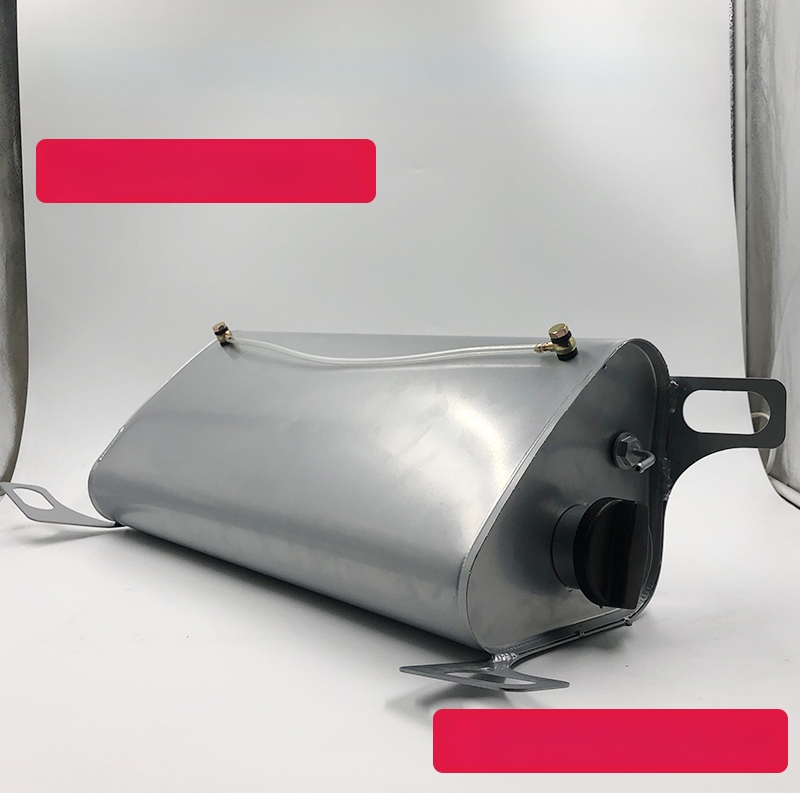 Sunkvežimio dyzelinio šildymo bakas iš nerūdijančio plieno, su stovėjimo šildytuvu, išorinis padidintas alyvos bakas