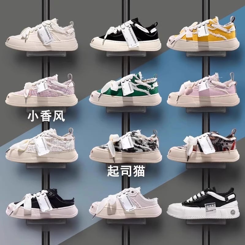 Audeklinės kedės suaugusiems - unisex, raišteliai, stora gumos pada, audeklo viršus, rudens dėvėjimui