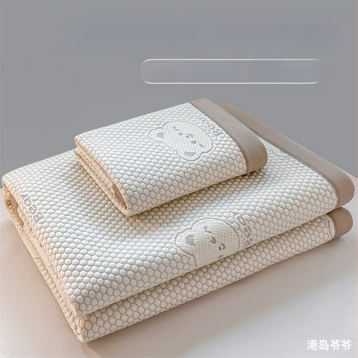 Összecsukható hűtő matrac Ice Silk anyagból, viszkóz szál, jacquard szövés, gépi mosás, nyári használatra