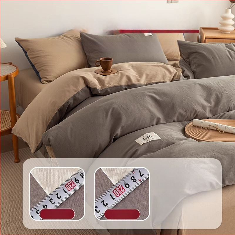 Antklodės užvalkalas, 100% medvilnė, vieno tono dizainas, reaktyvus spausdinimas ir dažymas, audinio tankis 128x68