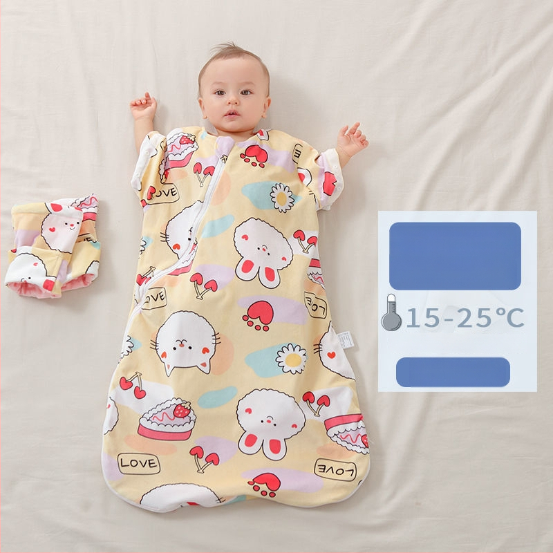 Baba alvózsák, egyrészes hálóruha, pamut anyag, poliészter töltet, vastag kialakítás