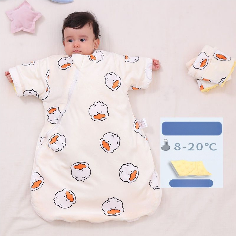 Baba alvózsák, egyrészes hálóruha, pamut anyag, poliészter töltet, vastag kialakítás