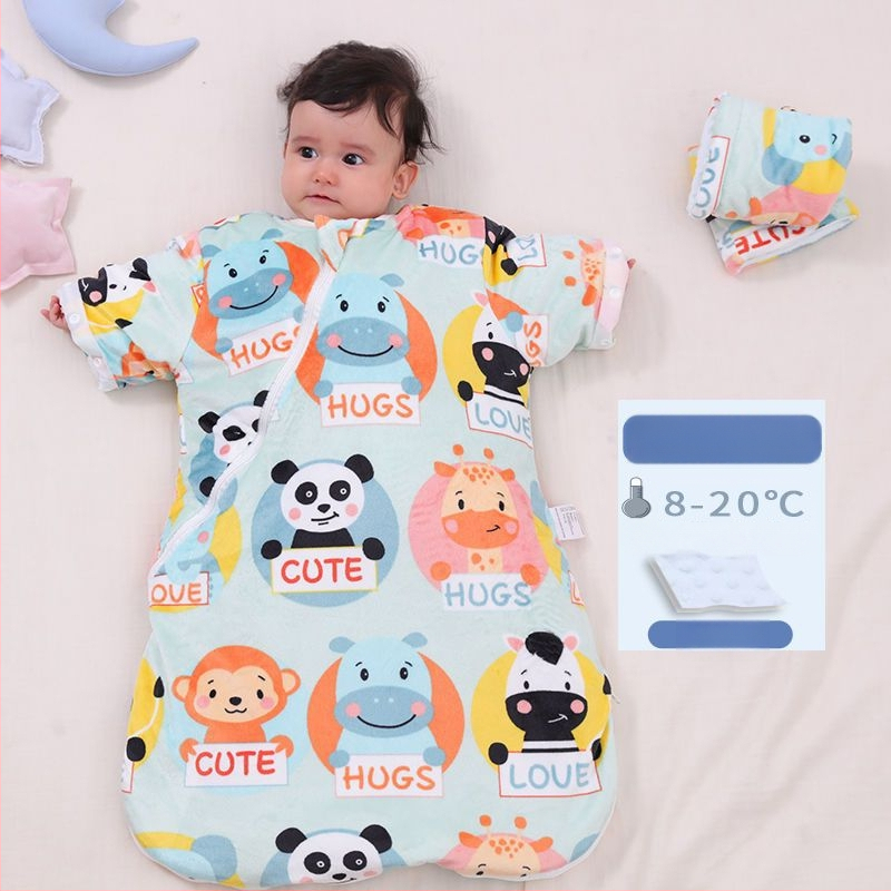 Baba alvózsák, egyrészes hálóruha, pamut anyag, poliészter töltet, vastag kialakítás