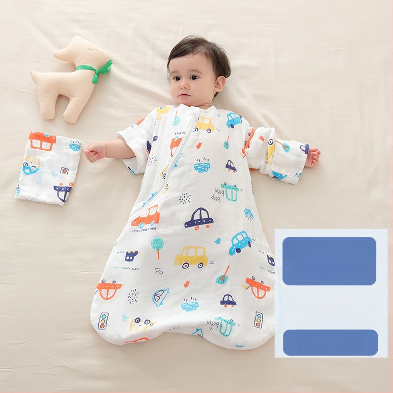 Baba alvózsák, egyrészes hálóruha, pamut anyag, poliészter töltet, vastag kialakítás