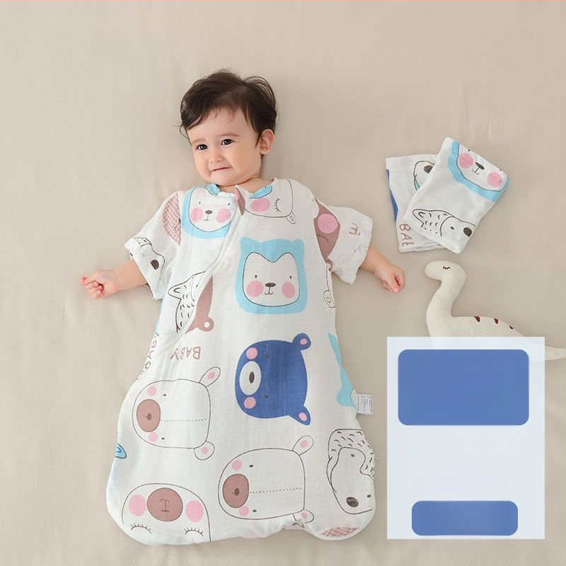 Baba alvózsák, egyrészes hálóruha, pamut anyag, poliészter töltet, vastag kialakítás