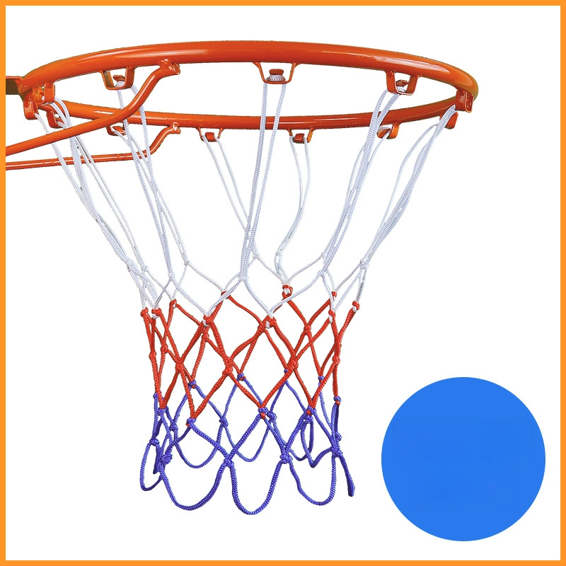 Krepšinio tinklas – nailonas, trispalvis audinys, svoris 0,3 kg, Hengfeng Ruichuang prekės ženklas, pritaikoma, tinkama vidiniam ir lauko žaidimams