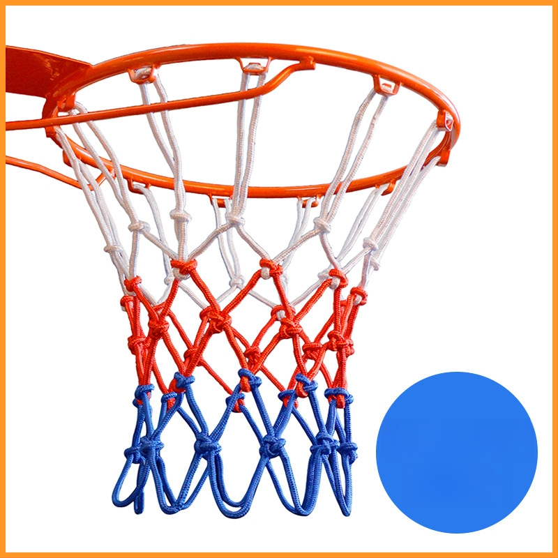 Krepšinio tinklas – nailonas, trispalvis audinys, svoris 0,3 kg, Hengfeng Ruichuang prekės ženklas, pritaikoma, tinkama vidiniam ir lauko žaidimams