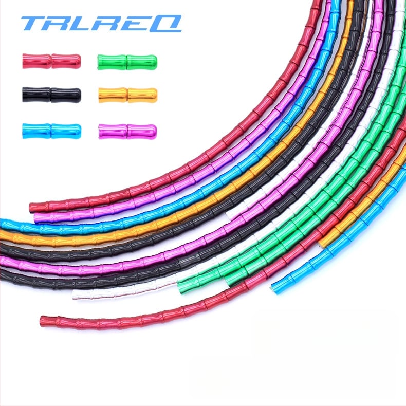 TRLREQ алуминиеви кабелни калъфи за планински велосипед: комплект за спиране и превключване