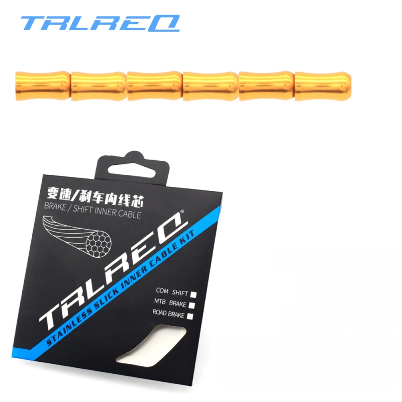 TRLREQ алуминиеви кабелни калъфи за планински велосипед: комплект за спиране и превключване