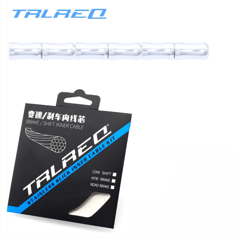 TRLREQ алуминиеви кабелни калъфи за планински велосипед: комплект за спиране и превключване