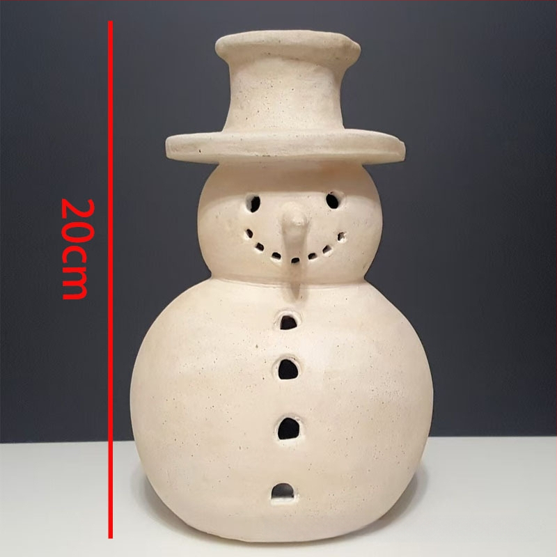 Кардинал лампа — пластмасова украса със стил карикатура за коледна декорация