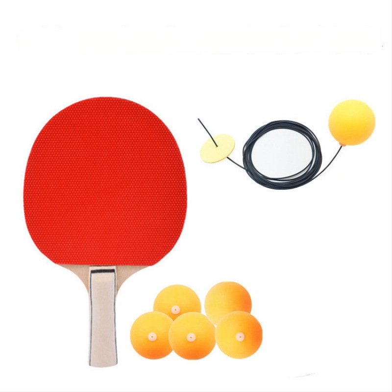 Rippuv laua-tennis treener - üksikmängija iseseisev treeningseade, PP-materjal, hõljuv treeningpall silmade treenimiseks lastele
