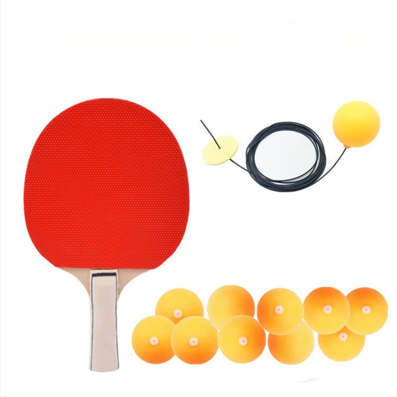 Rippuv laua-tennis treener - üksikmängija iseseisev treeningseade, PP-materjal, hõljuv treeningpall silmade treenimiseks lastele