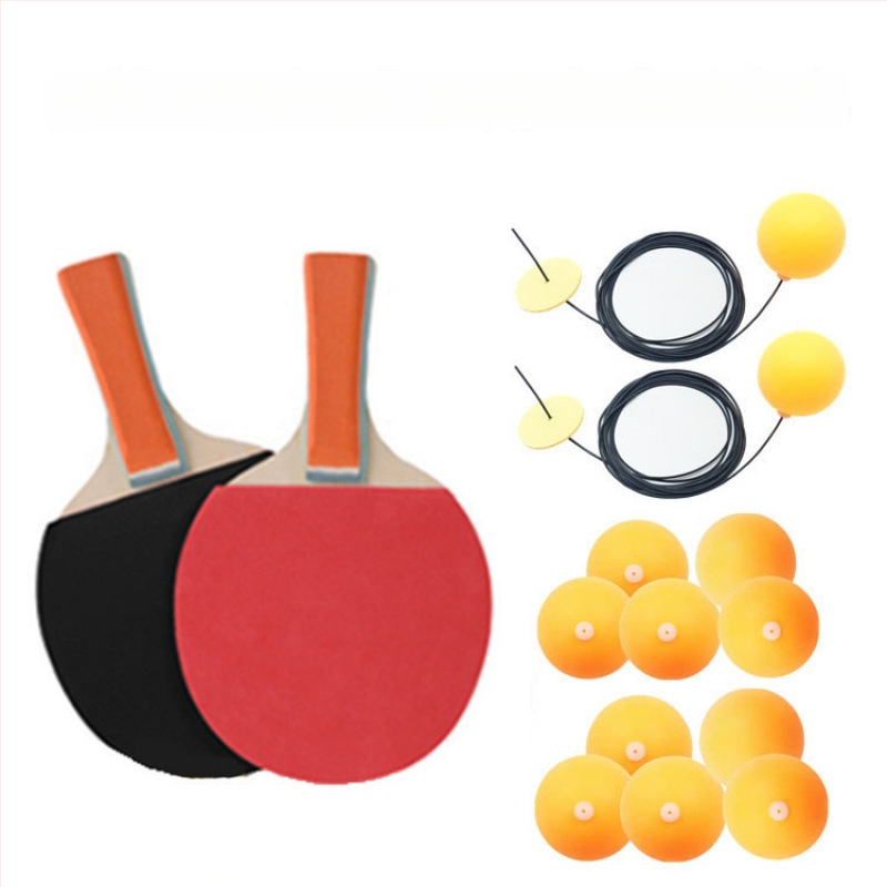 Rippuv laua-tennis treener - üksikmängija iseseisev treeningseade, PP-materjal, hõljuv treeningpall silmade treenimiseks lastele