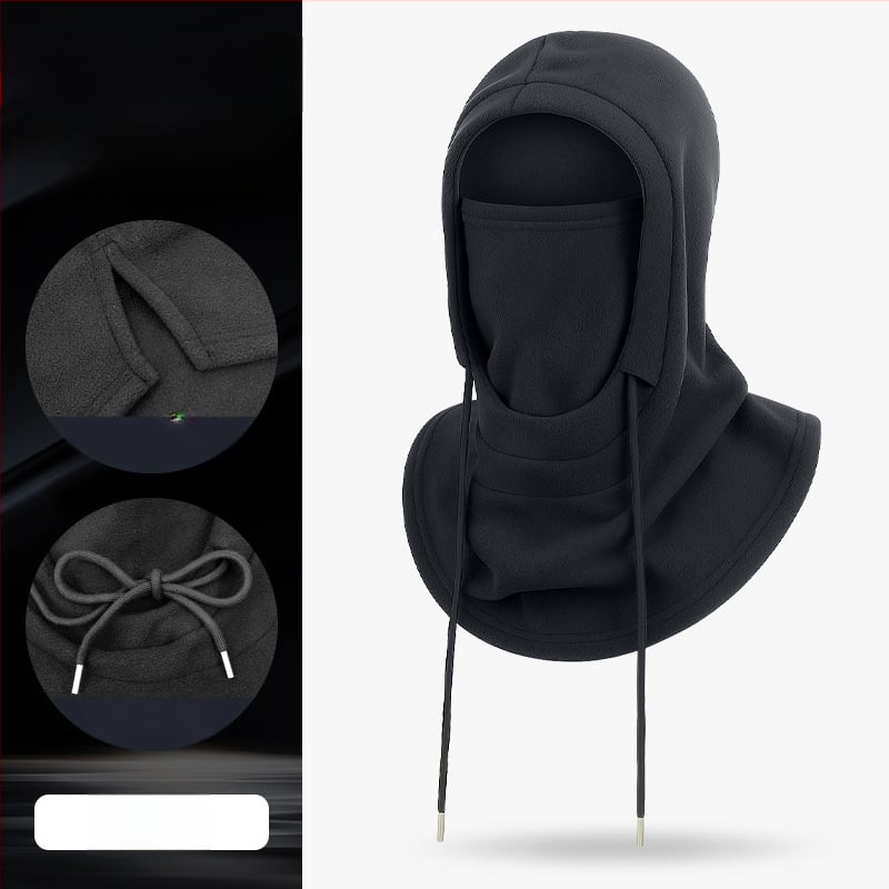 Motociklo šalmo vidinė kepurėlė — polar fleece dviračių kaukė, vėjo atspari, šilta šaltam orui, greitai džiūsta