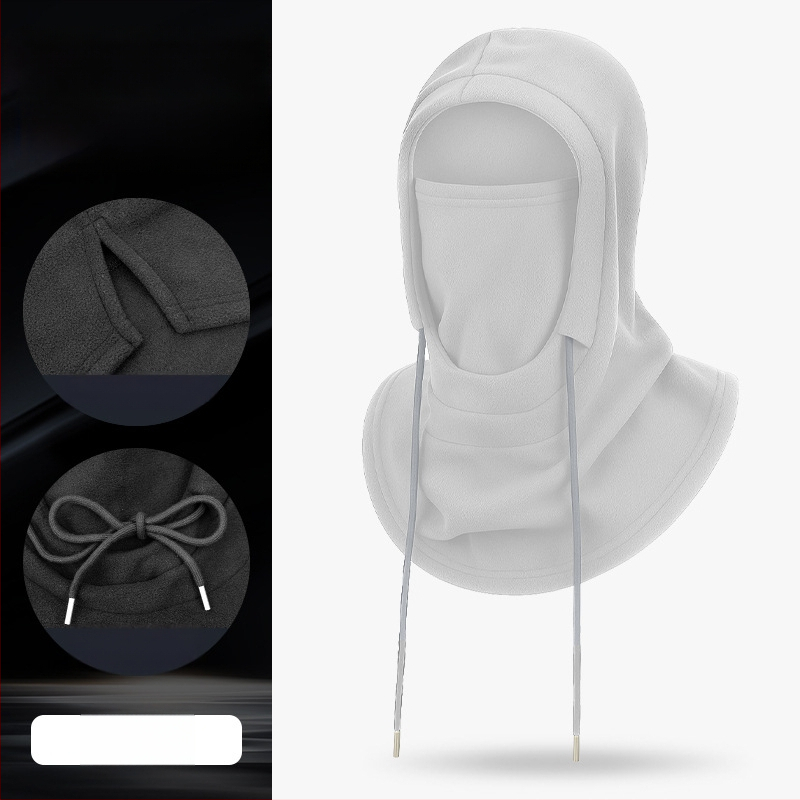 Motociklo šalmo vidinė kepurėlė — polar fleece dviračių kaukė, vėjo atspari, šilta šaltam orui, greitai džiūsta