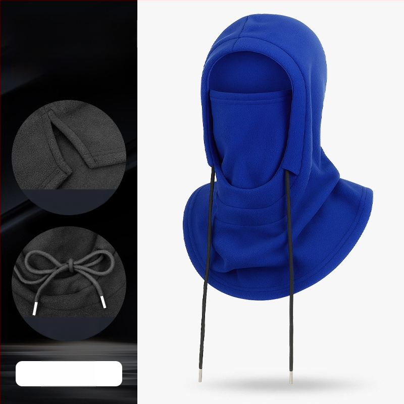 Motociklo šalmo vidinė kepurėlė — polar fleece dviračių kaukė, vėjo atspari, šilta šaltam orui, greitai džiūsta