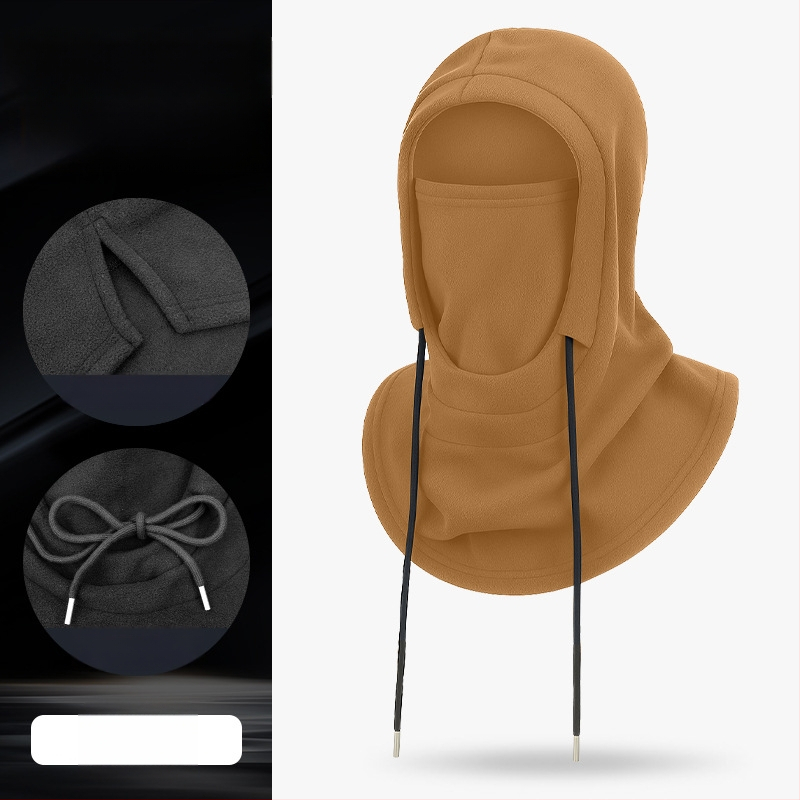 Motociklo šalmo vidinė kepurėlė — polar fleece dviračių kaukė, vėjo atspari, šilta šaltam orui, greitai džiūsta