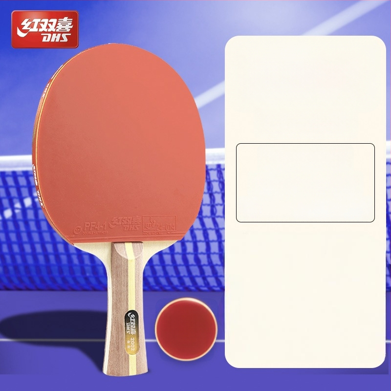 Dhs stalo teniso raketė — gryna mediena, klijus atspari guma, horizontinis smūgis, vienas komplektas