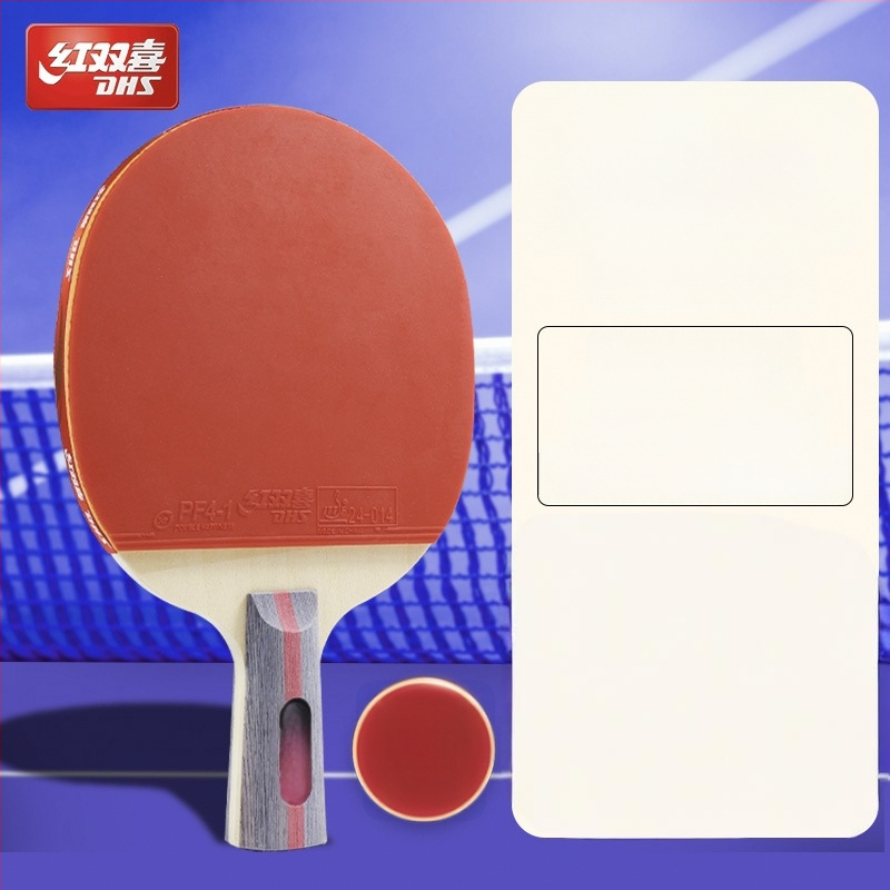 Dhs stalo teniso raketė — gryna mediena, klijus atspari guma, horizontinis smūgis, vienas komplektas