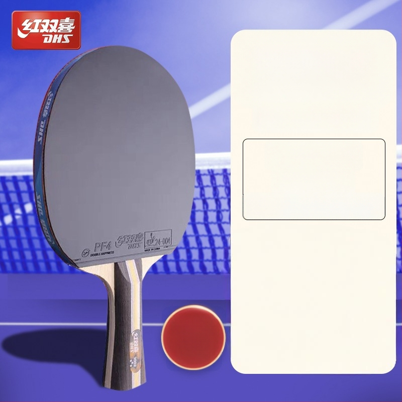 Dhs stalo teniso raketė — gryna mediena, klijus atspari guma, horizontinis smūgis, vienas komplektas