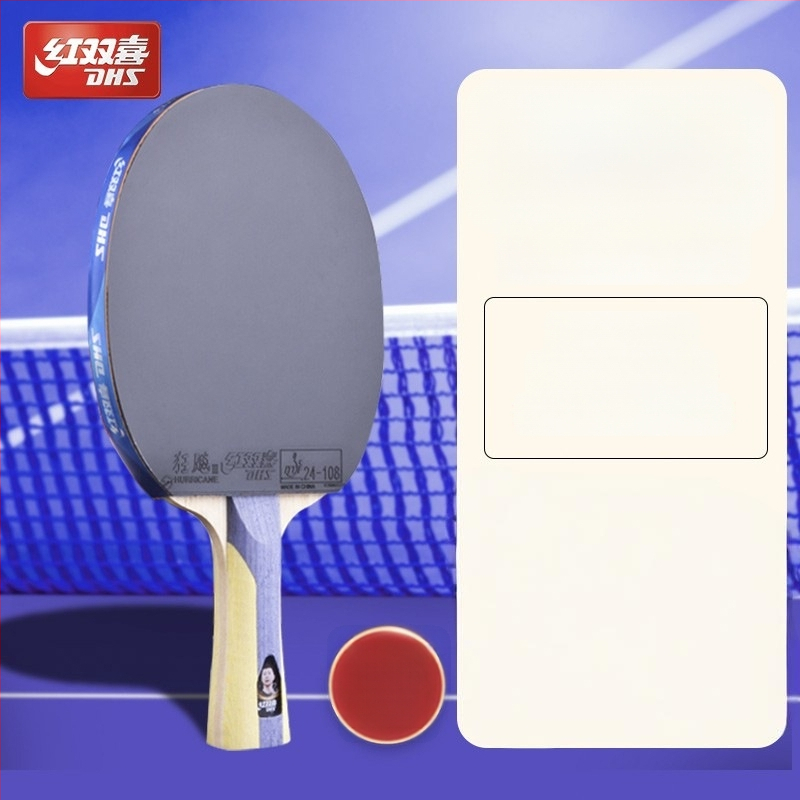 Dhs stalo teniso raketė — gryna mediena, klijus atspari guma, horizontinis smūgis, vienas komplektas