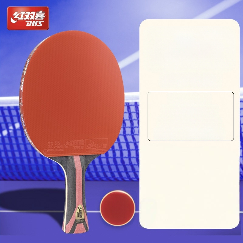 Dhs stalo teniso raketė — gryna mediena, klijus atspari guma, horizontinis smūgis, vienas komplektas