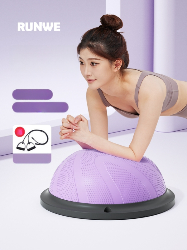 Longway Wave Speed Ball - pripučiama PVC fitneso kamuolys namų naudojimui, Pilates ir pusiausvyros treniruotėms, 5 kg