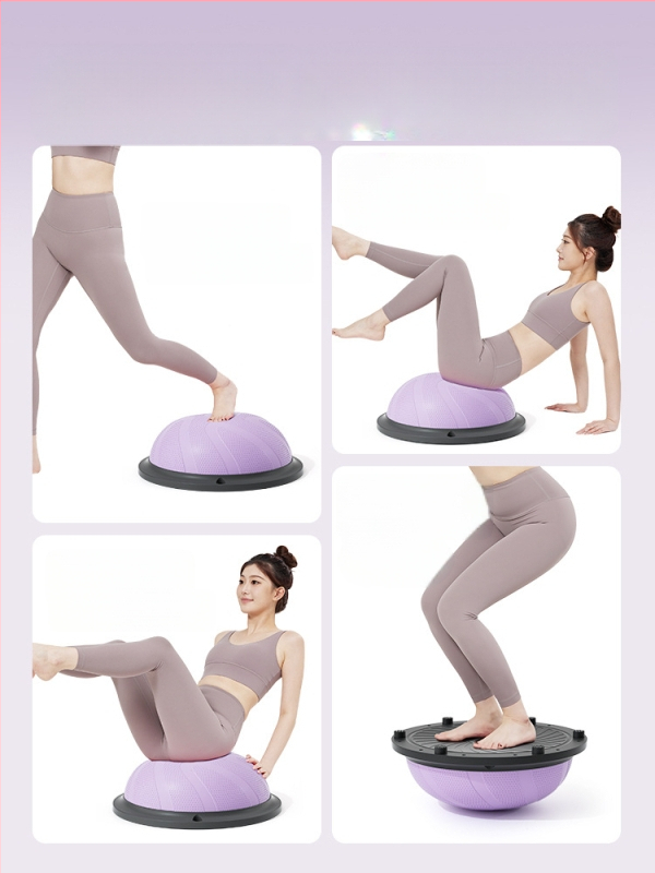 Longway Wave Speed Ball - pripučiama PVC fitneso kamuolys namų naudojimui, Pilates ir pusiausvyros treniruotėms, 5 kg