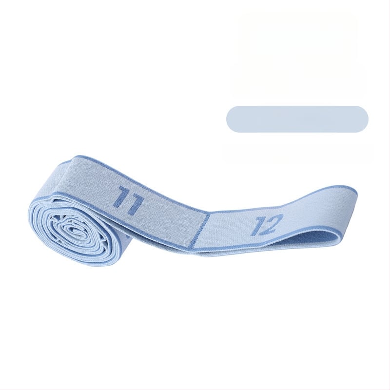 Lancini Jogos elastinė juosta – poliesterio medvilnės mišinys, Pilates treniruotėms, segmentuotas pasipriešinimas