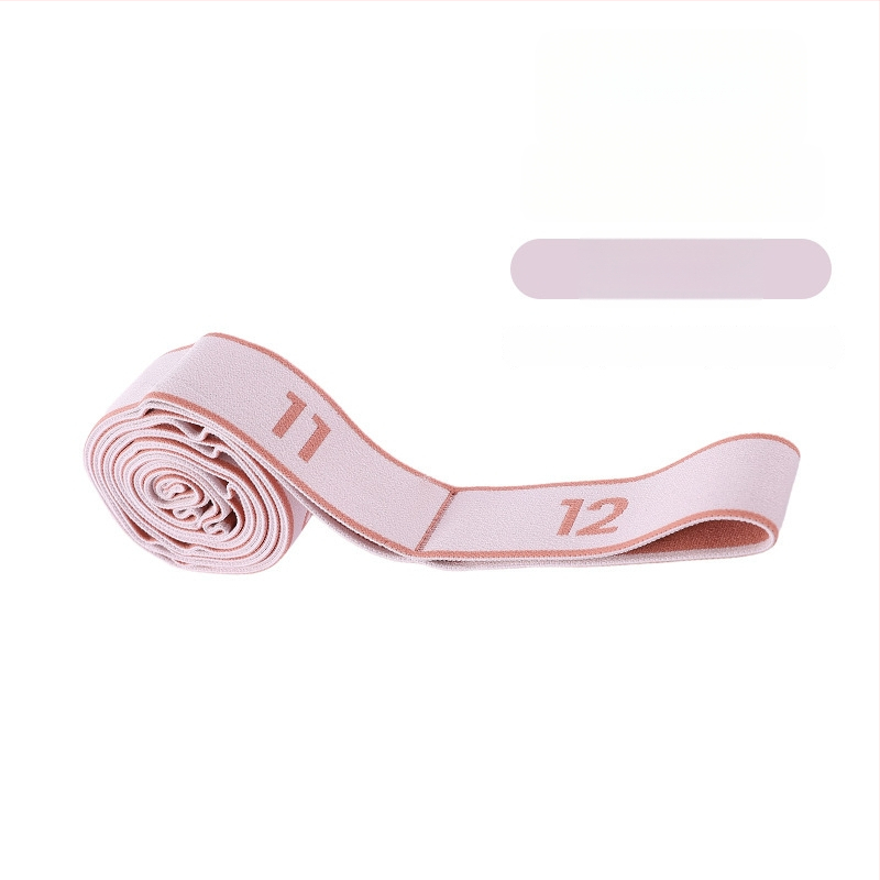 Lancini Jogos elastinė juosta – poliesterio medvilnės mišinys, Pilates treniruotėms, segmentuotas pasipriešinimas