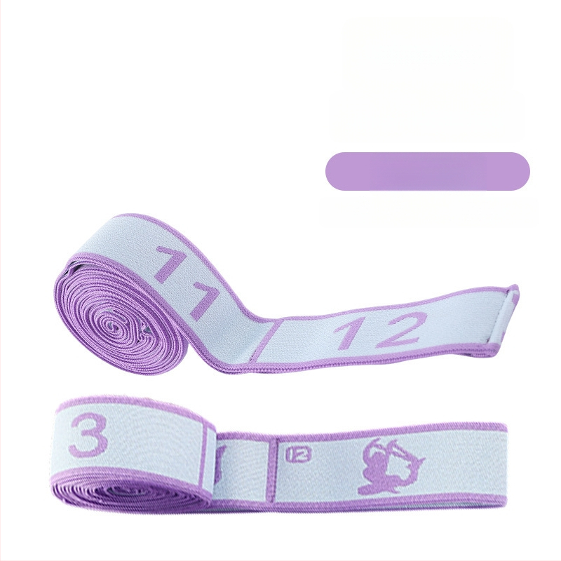 Lancini Jogos elastinė juosta – poliesterio medvilnės mišinys, Pilates treniruotėms, segmentuotas pasipriešinimas