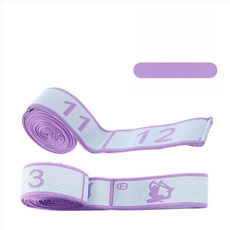 Lancini Jogos elastinė juosta – poliesterio medvilnės mišinys, Pilates treniruotėms, segmentuotas pasipriešinimas