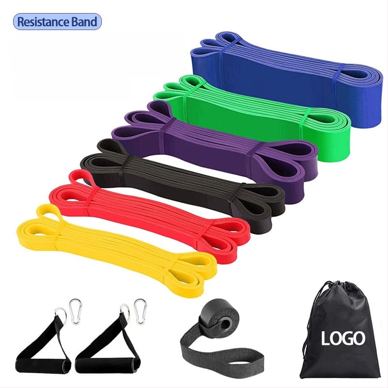 Elastinė pasipriešinimo juosta jėgos treniruotėms ir tempimui – Fanchi