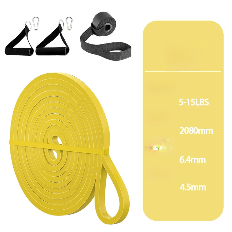 Elastinė pasipriešinimo juosta jėgos treniruotėms ir tempimui – Fanchi