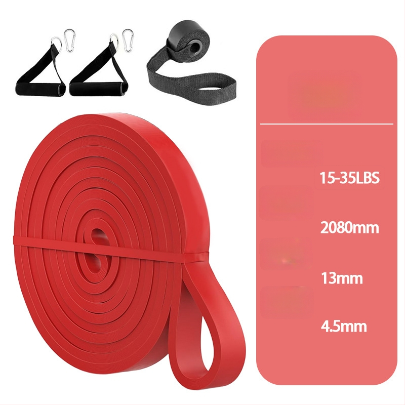 Elastinė pasipriešinimo juosta jėgos treniruotėms ir tempimui – Fanchi