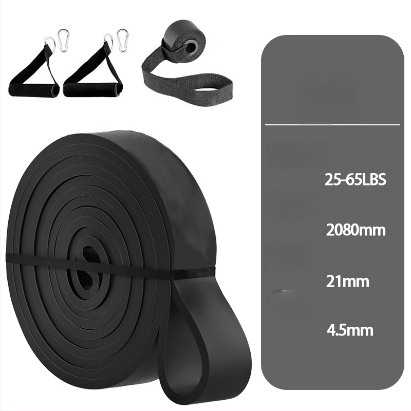 Elastinė pasipriešinimo juosta jėgos treniruotėms ir tempimui – Fanchi