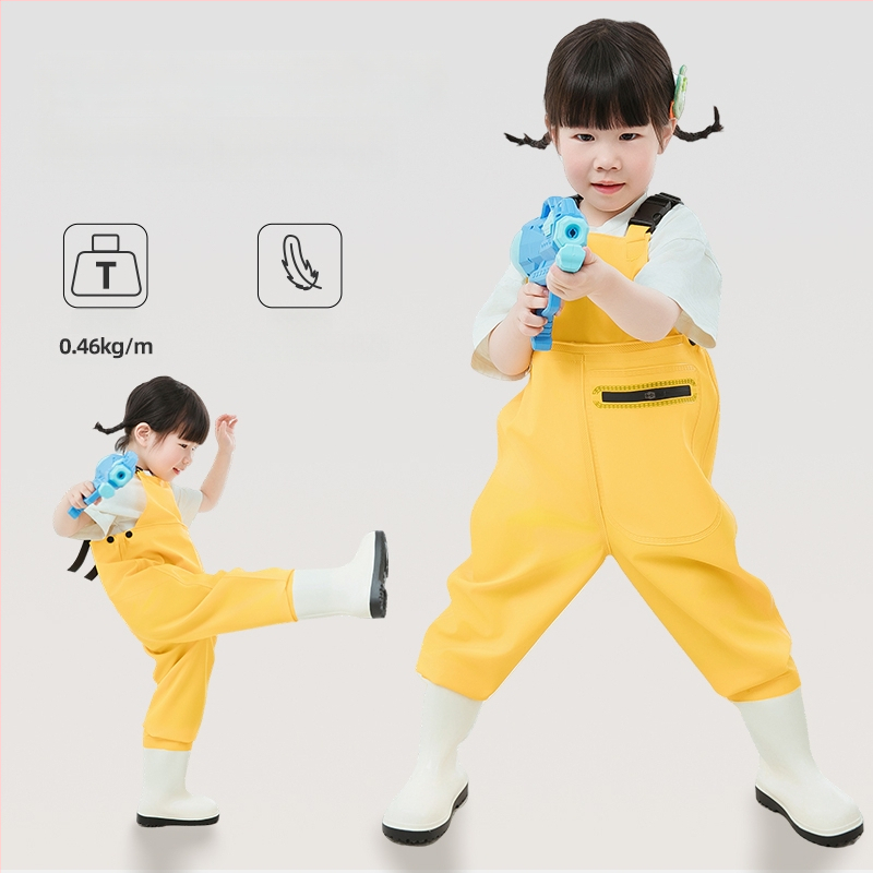 Vaikų atsparūs vandeniui žvejybos drabužiai su vienos dalies waders, unisex, vasara–ruduo, audinys 20213