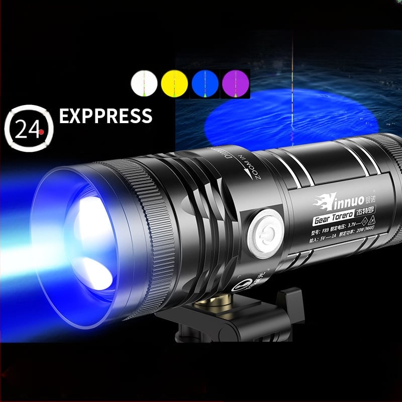 Yinnuo επαναφορτιζόμενος LED λαμπτήρας νυχτερινού ψαρέματος