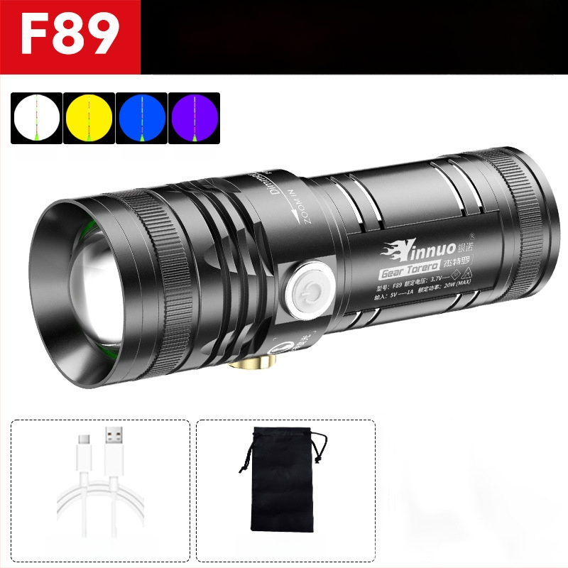 Yinnuo επαναφορτιζόμενος LED λαμπτήρας νυχτερινού ψαρέματος