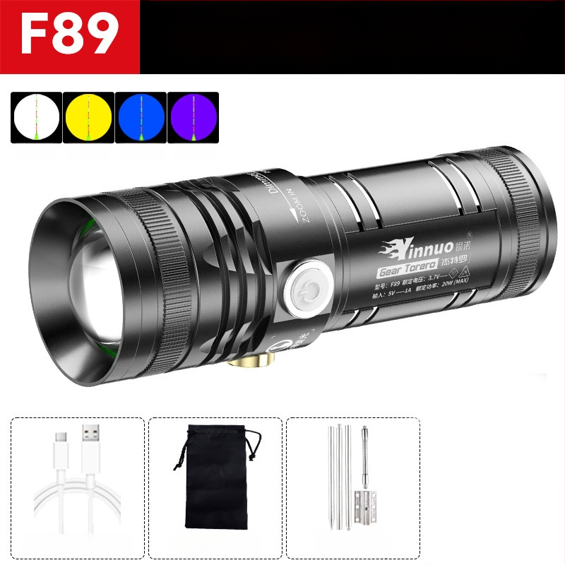 Yinnuo επαναφορτιζόμενος LED λαμπτήρας νυχτερινού ψαρέματος