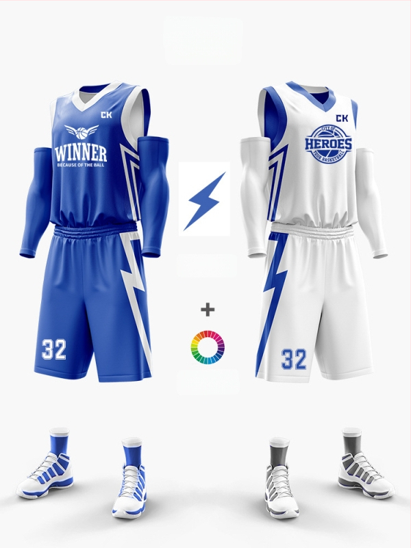 Korvpalliriietuse komplekt kahepoolsest digitaalsest trükist, unisex, suvi, varrukateta, V-kaelus, kiire kuivamine, hingav