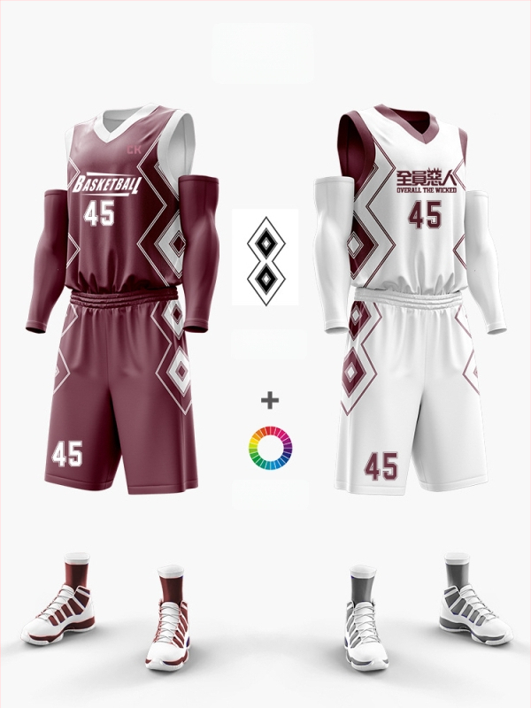 Korvpalliriietuse komplekt kahepoolsest digitaalsest trükist, unisex, suvi, varrukateta, V-kaelus, kiire kuivamine, hingav